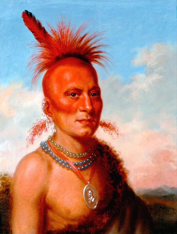 Charles Bird King - Sharitarish (Wicked Chief), Pawnee