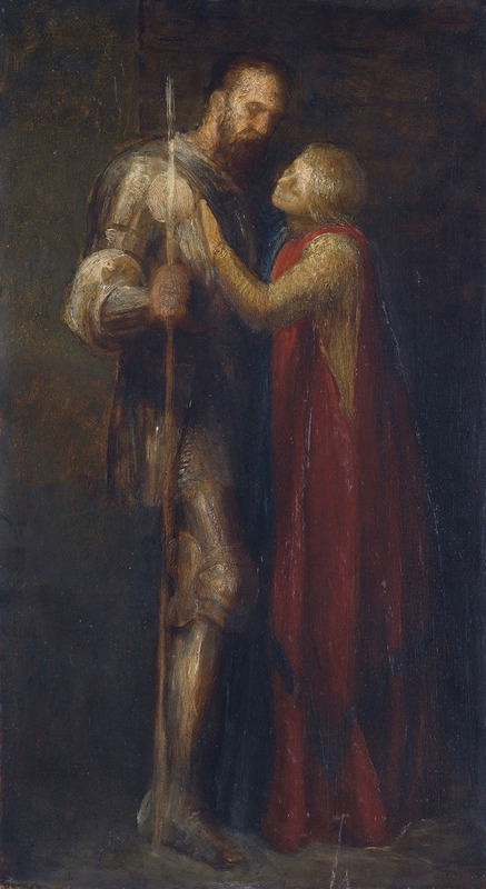George Frederic Watts - Knight And Maiden