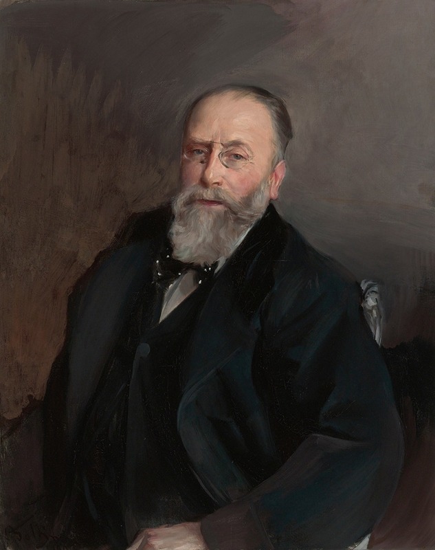 Giovanni Boldini - Portrait Of Baron De Rothschild