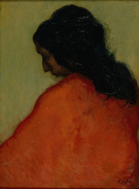 Isidre Nonell - Profile Of A Gypsy