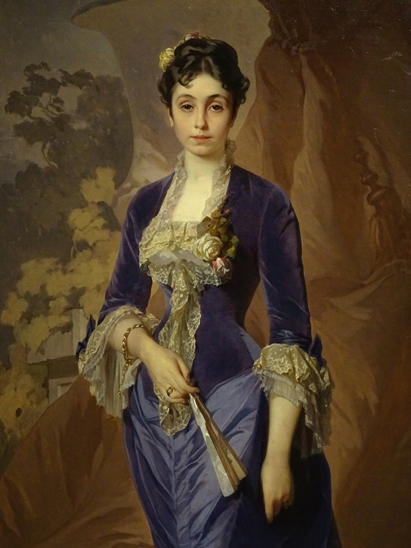 Ivan Makarov - Portrait Of Princess Maria G. Rayevskaya