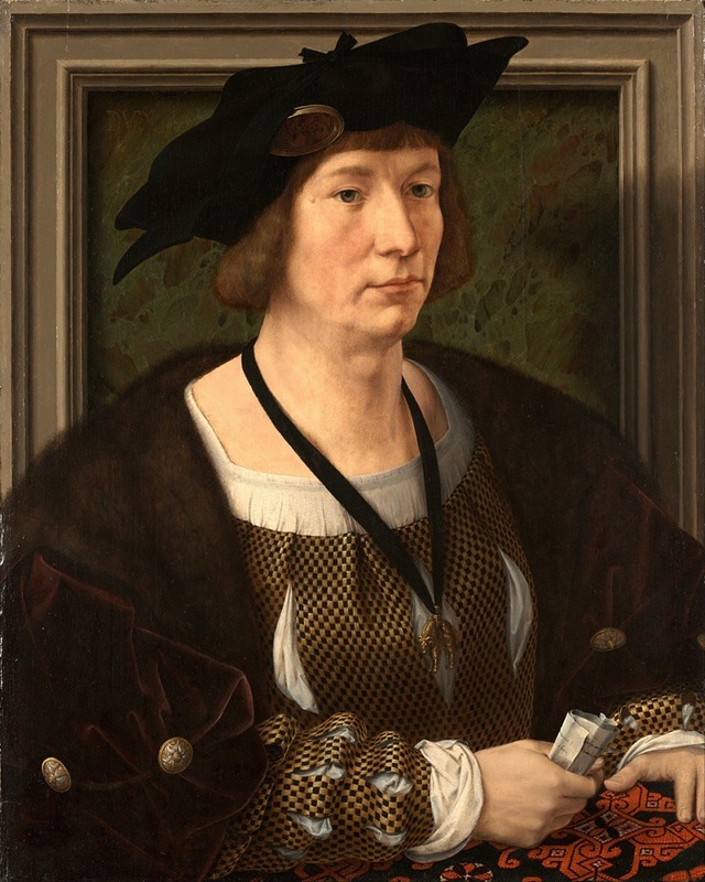 Jan Gossaert - Portrait Of Hendrik III, Count Of Nassau-Breda