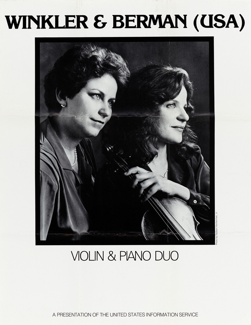 U.S. Information Agency - Winkler and Bennan (USA). Violin & Piano Duo