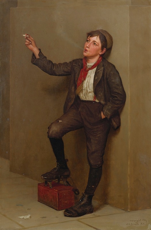 John George Brown - Taking A Break