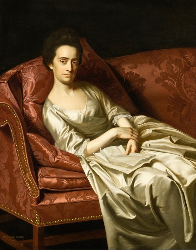 John Singleton Copley - Portrait Of A Lady