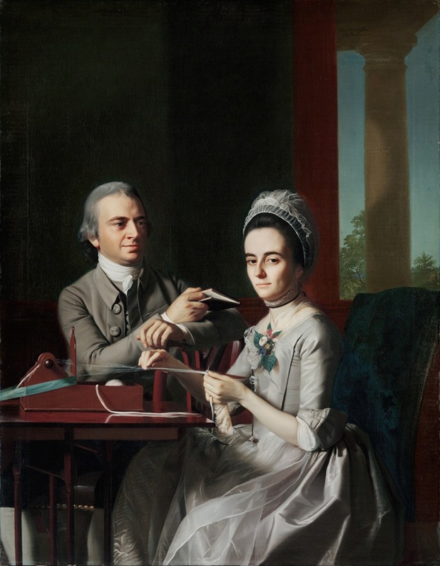 John Singleton Copley - Portrait Of Mr. And Mrs. Thomas Mifflin (Sarah Morris)