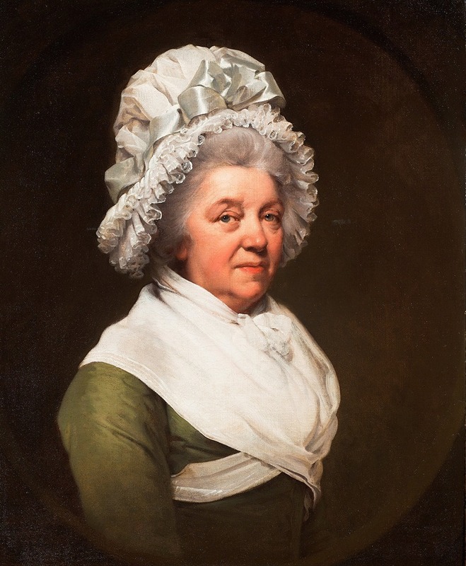 Joseph Wright of Derby - Portrait Of Mrs. Anthony Greatorex