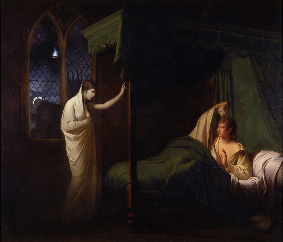 Joseph Wright of Derby - William And Margaret From Percy’s ‘reliques Of Ancient English Poetry’