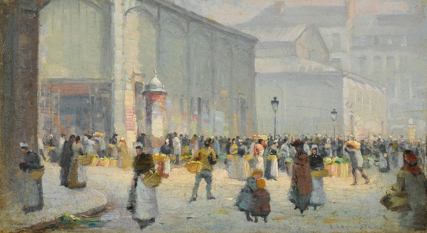 Léon Lemaître - Les Halles, Paris