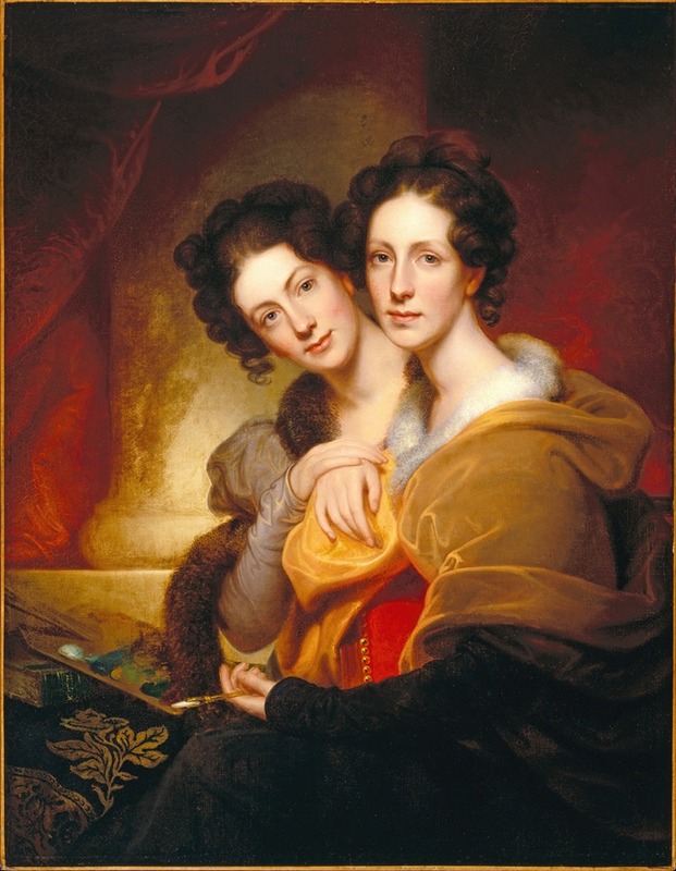 Rembrandt Peale - The Sisters (Eleanor And Rosalba Peale)