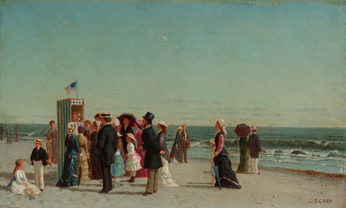Samuel S. Carr - Punch And Judy Show On The Beach