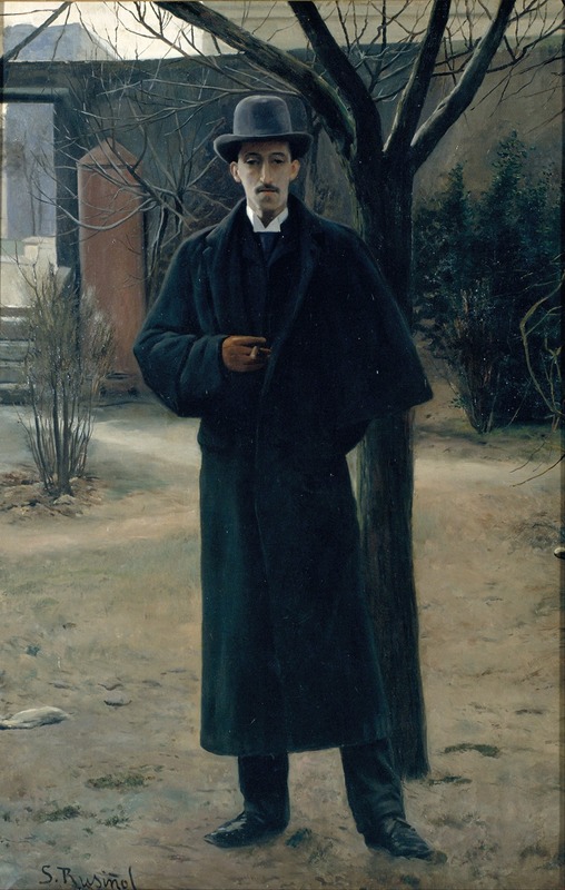 Santiago Rusiñol - Portrait Of Miquel Utrillo