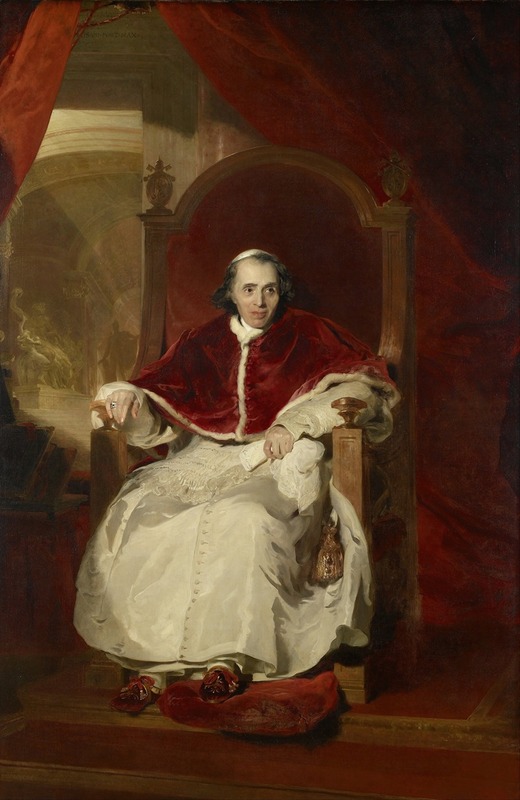 Sir Thomas Lawrence - Pope Pius VII (1742-1823)