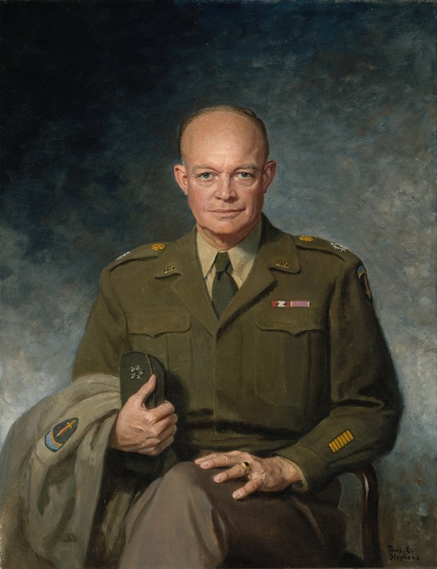 Thomas Edgar Stephens - Dwight D. Eisenhower