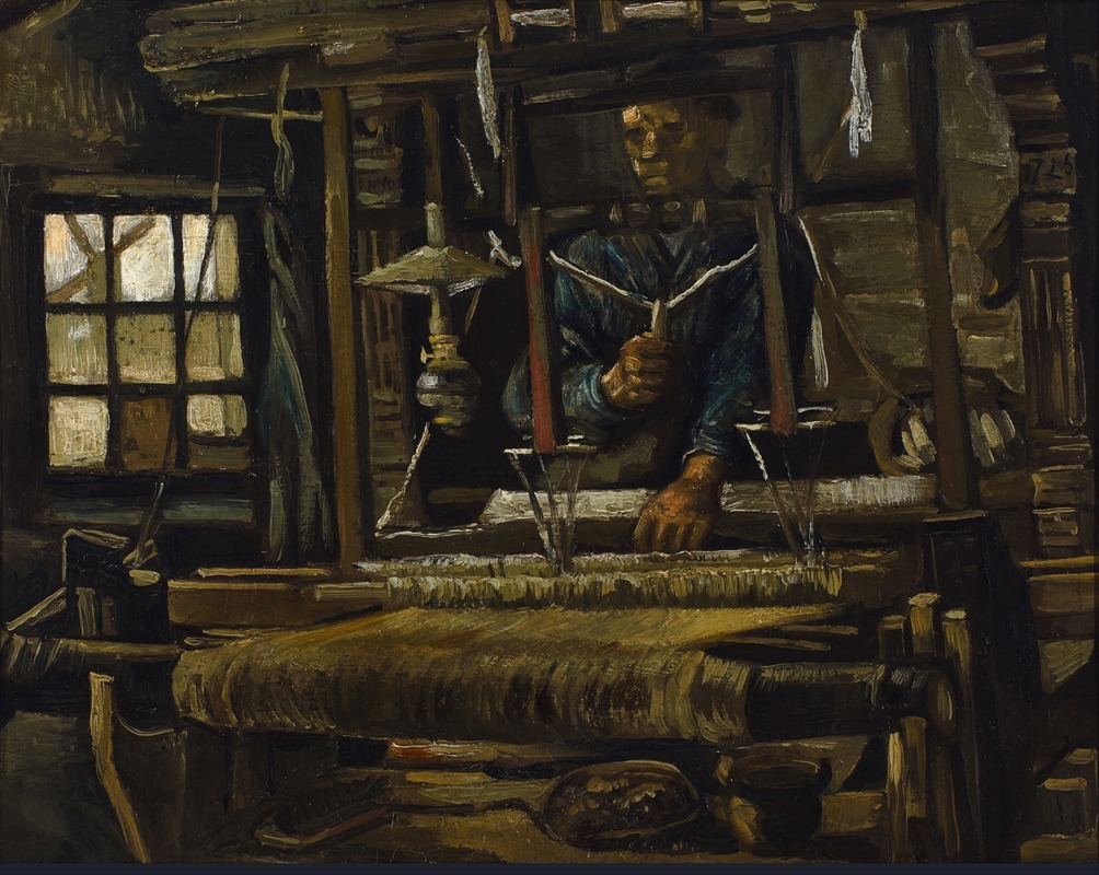 Vincent van Gogh - A Weaver’s Cottage