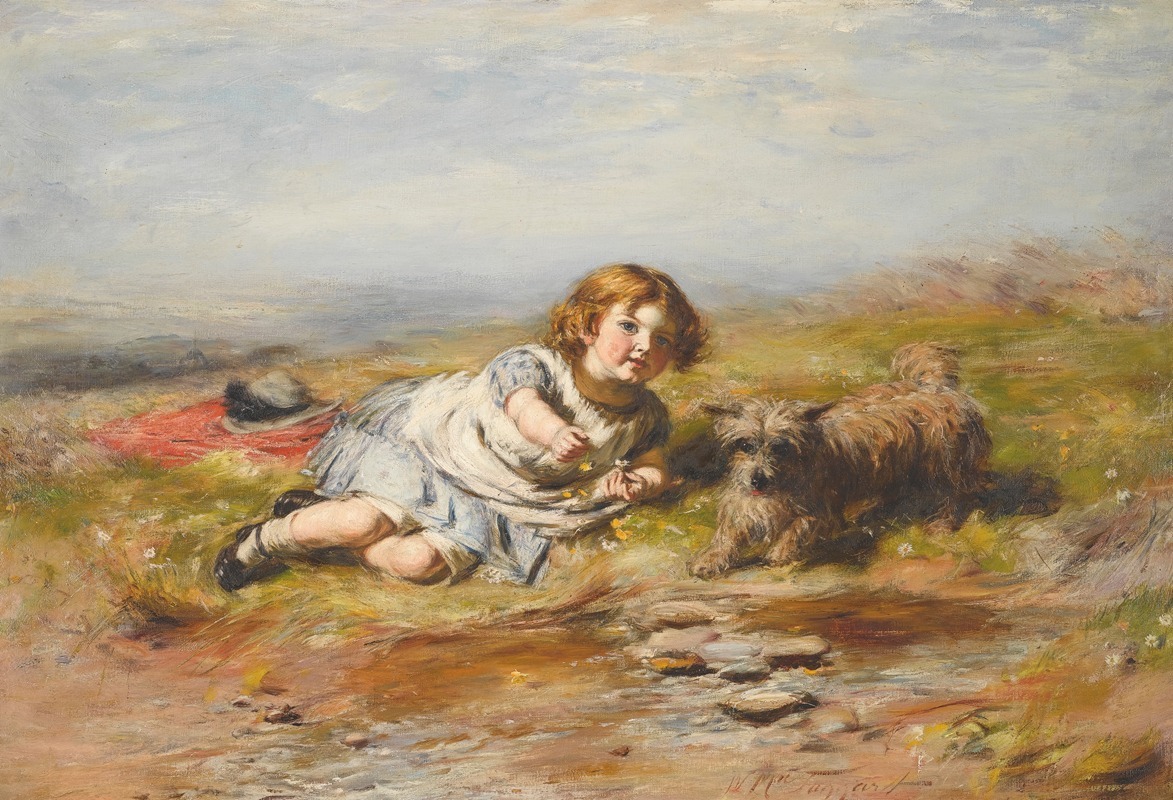 William Mctaggart - Playmates, Gracie