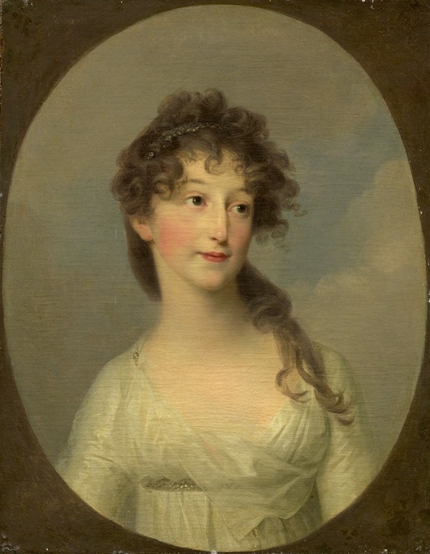 Angelica Kauffmann - Possibly Franciska Krasinska, Duchess of Courland