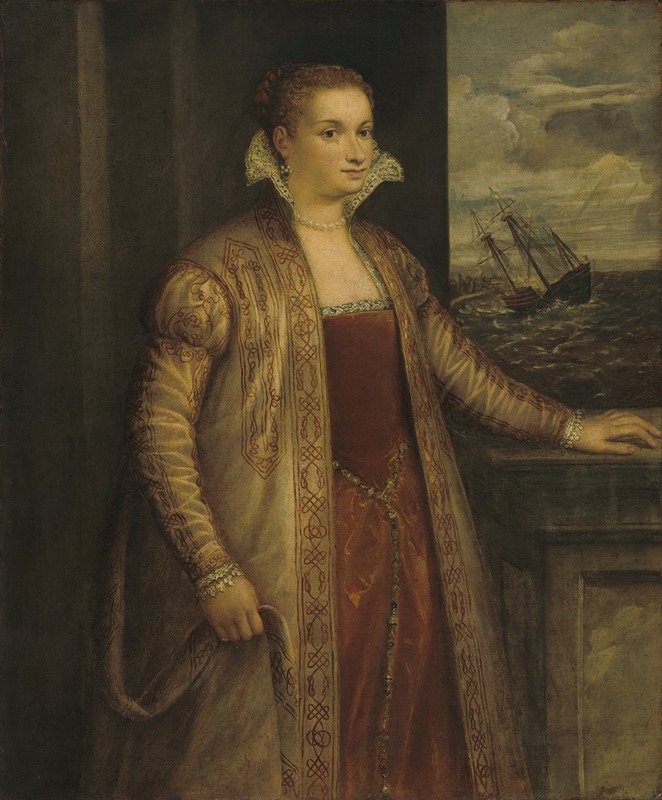 Assistant of Titian - Emilia di Spilimbergo