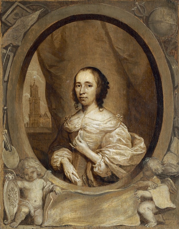 Cornelis Jonson van Ceulen - Anna Maria van Schurman