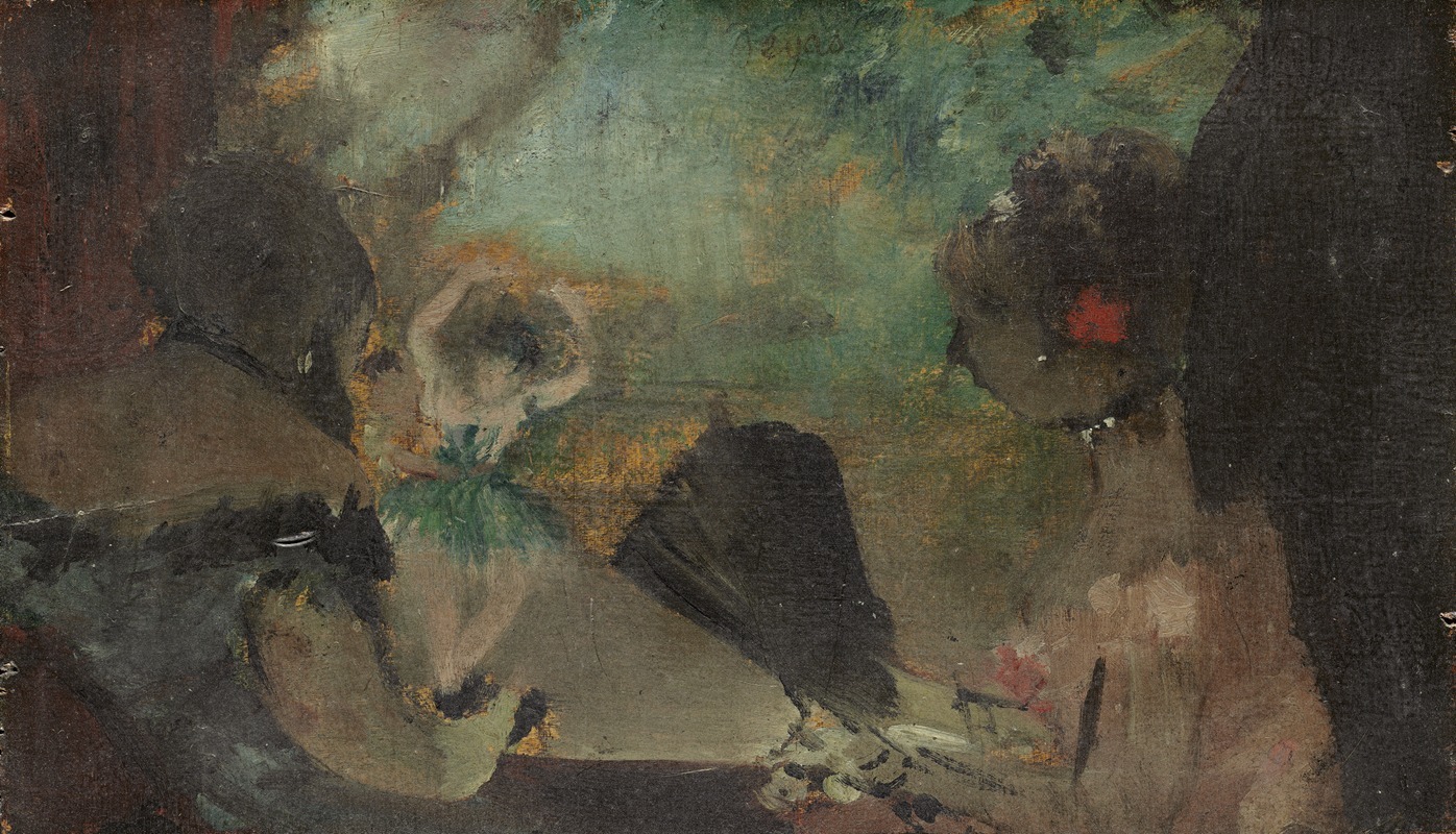 Edgar Degas - The Loge