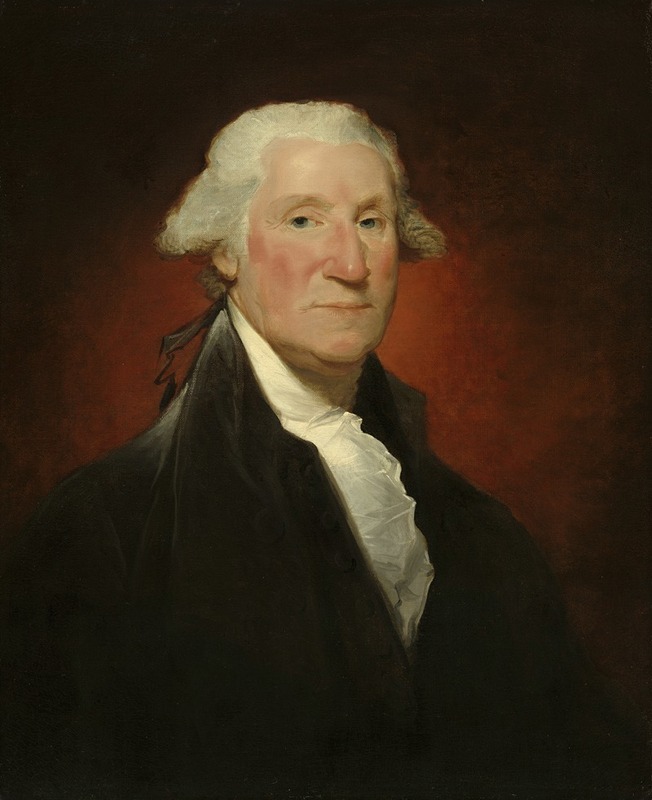Gilbert Stuart - George Washington (Vaughan portrait)