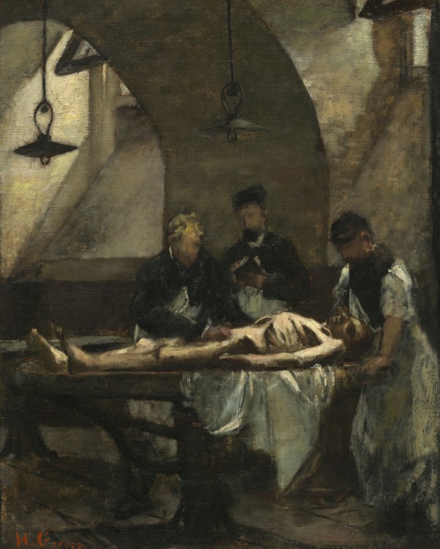 Henri Gervex - Study for ‘Autopsy at the Hotel-Dieu’