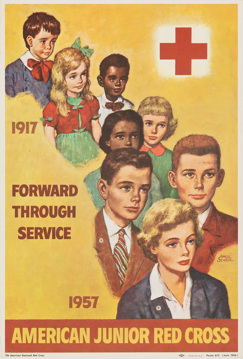 Amos Sewell - American Junior Red Cross