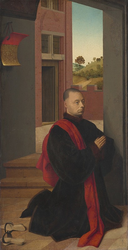 Petrus Christus - Portrait of a Male Donor