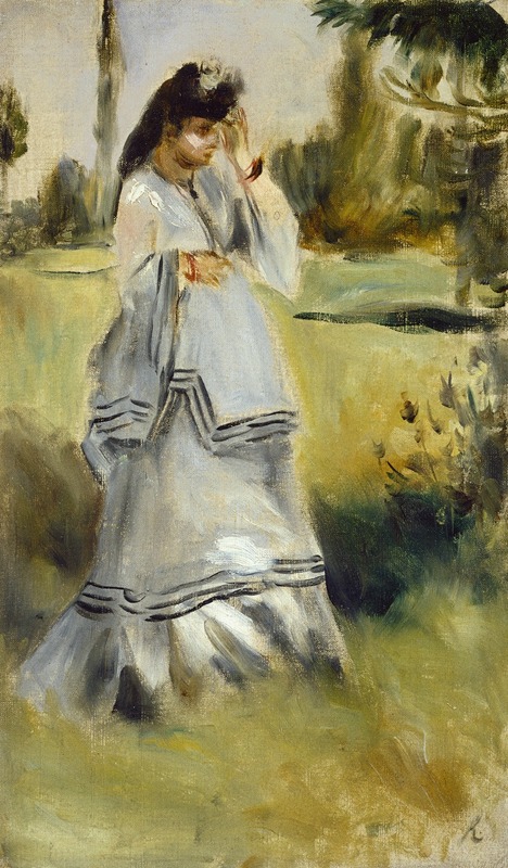 Pierre-Auguste Renoir - Woman in a Park