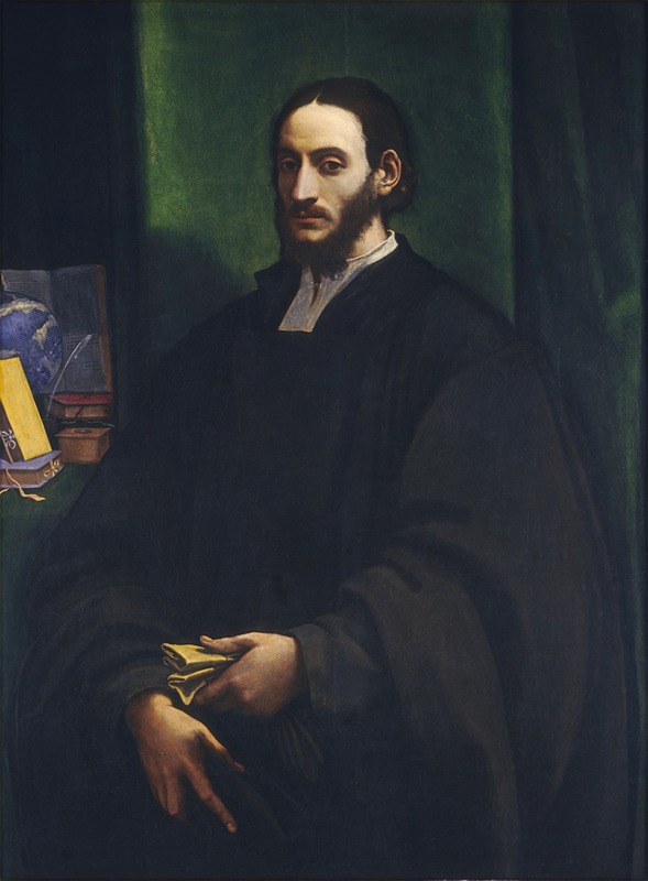 Sebastiano del Piombo - Portrait of a Humanist