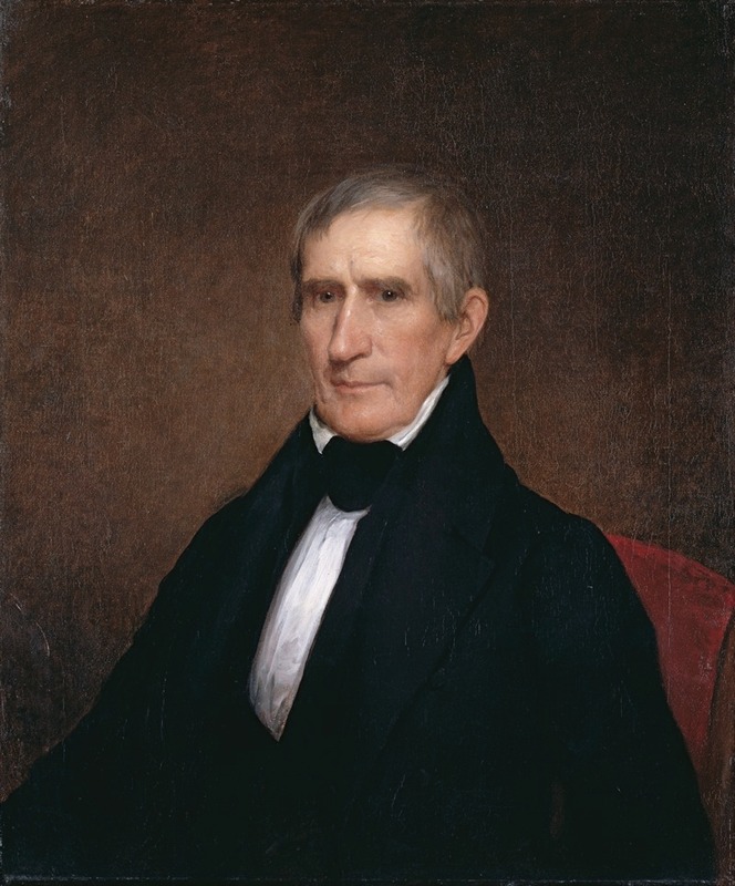 Albert Gallatin Hoit - William Henry Harrison