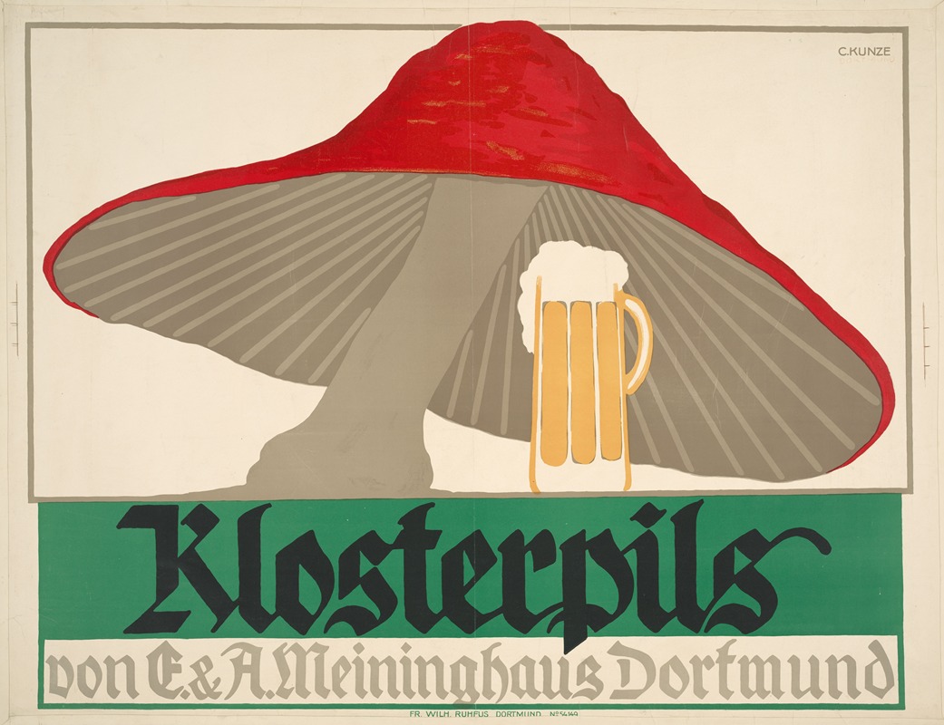 Carl Kunze - Klosterpils, von E & A Meininghaus, Dortmund