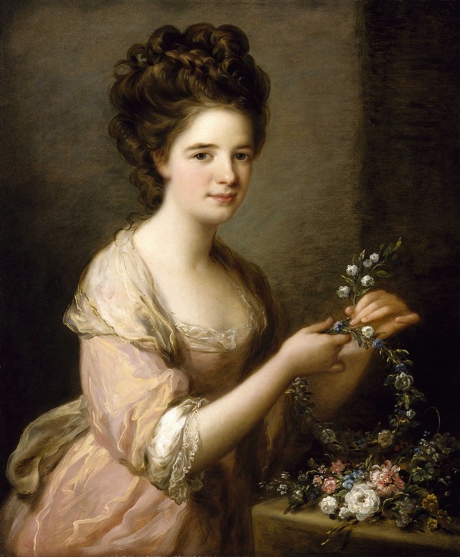 Angelica Kauffmann - Portrait of Eleanor, Countess of Lauderdale
