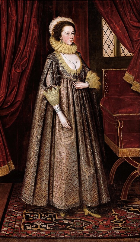 Marcus Gheeraerts the Elder - Magdalen Poultney, later Lady Aston