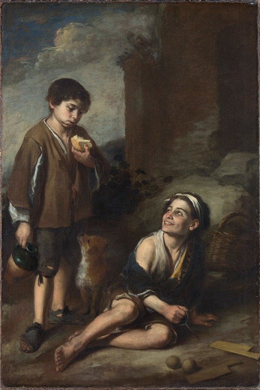 Bartolomé Estebán Murillo - Two Peasant Boys