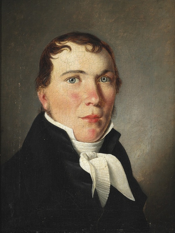 Christoffer Wilhelm Eckersberg - Portræt af købmand Ipsen