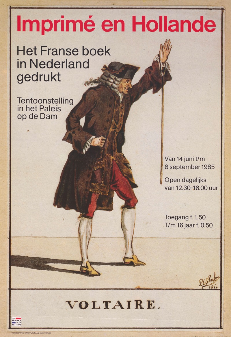 Harry Veltman - het Franse boek in Nederland gedrukt
