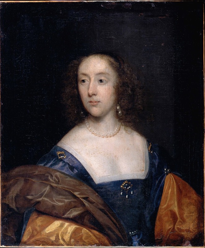 Cornelis Jonson van Ceulen - Portrait of a Lady in Blue