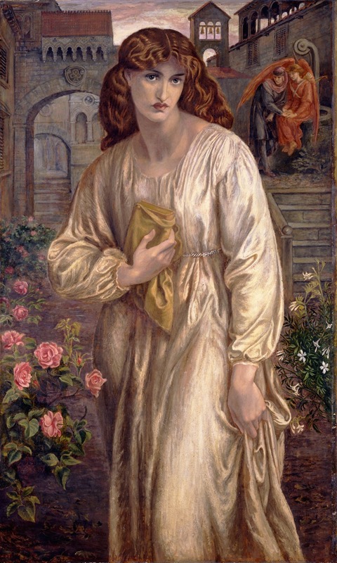 Dante Gabriel Rossetti - Salutation of Beatrice