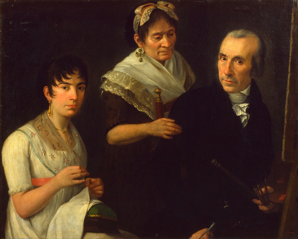 Francesc Lacoma i Sans - The Painter’s Family