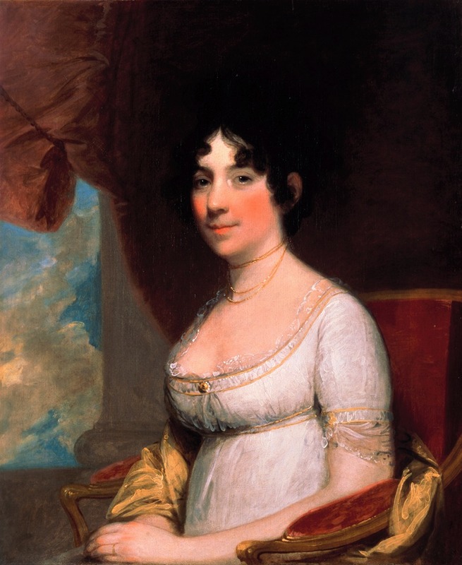 Gilbert Stuart - Dolley Payne Madison (Mrs. James Madison)