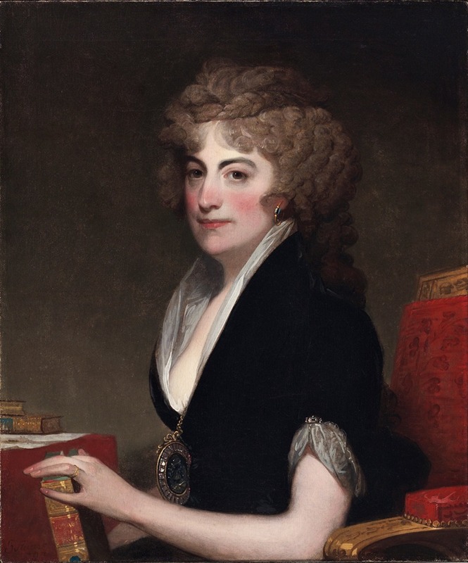 Gilbert Stuart - Portrait of Anne Willing Bingham