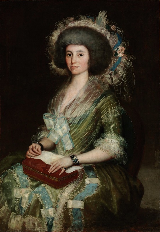 Francisco de Goya - Portrait of Senora Ceán Bermudez