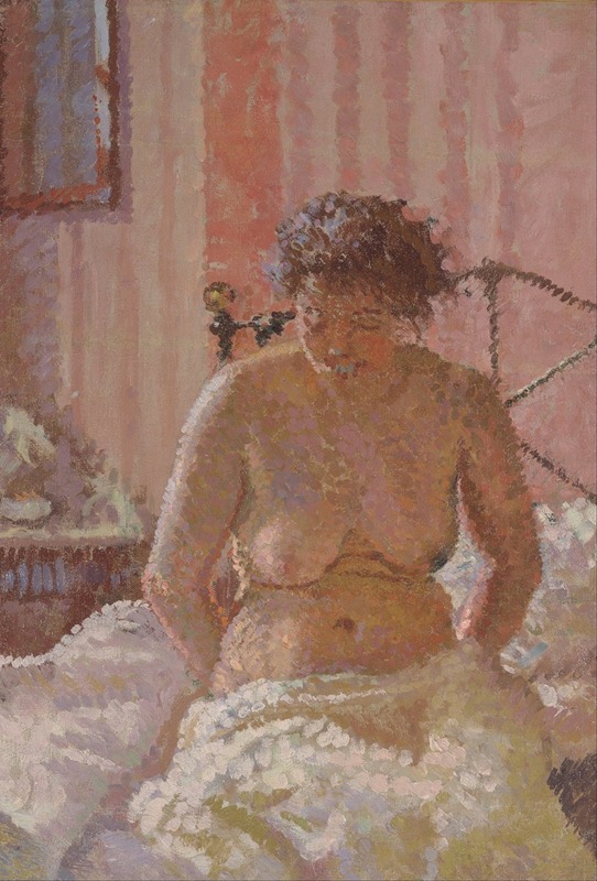 Harold Gilman - Nude in an Interior