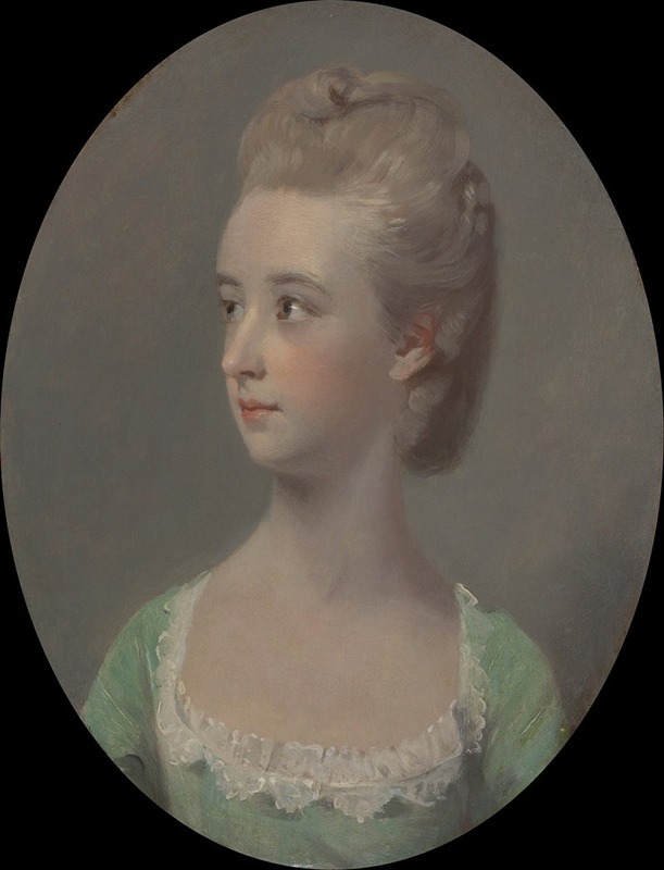 Henry Walton - Portrait of a young woman, possibly Miss Nettlethorpe