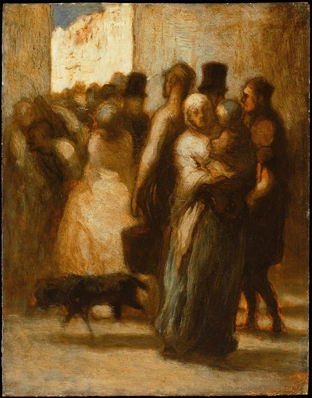 Honoré Daumier - To the Street