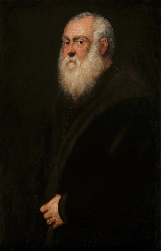 Jacopo Tintoretto - Man with a White Beard