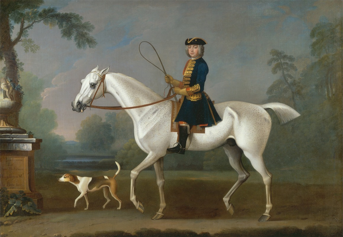 James Seymour - Sir Roger Burgoyne Riding ‘Badger’
