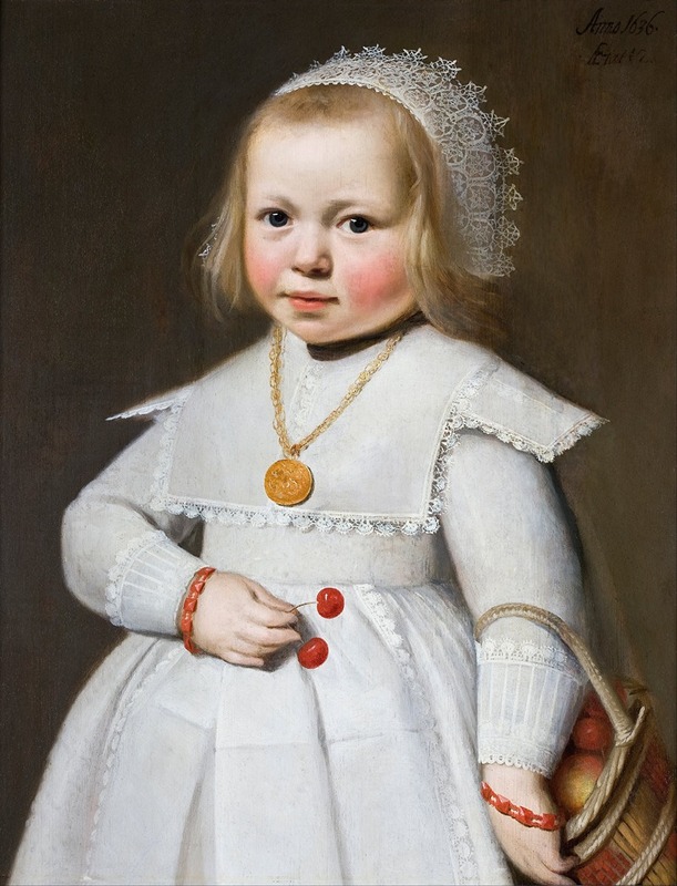Jan Cornelisz van Loenen - Portrait of a Two-Year Old Girl