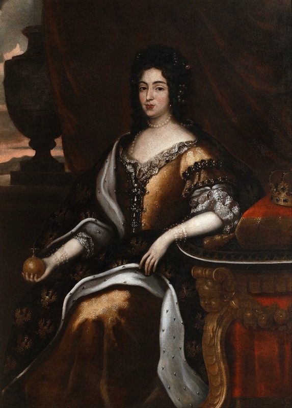 Jan Tricius - Portrait of Maria Casimire